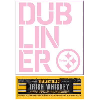 Dubliner Steelers Select Irish Whiskey