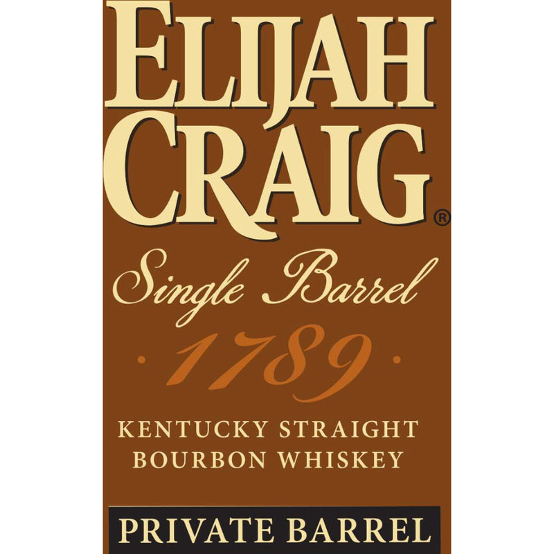 Elijah Craig Barrel Proof Single Barrel