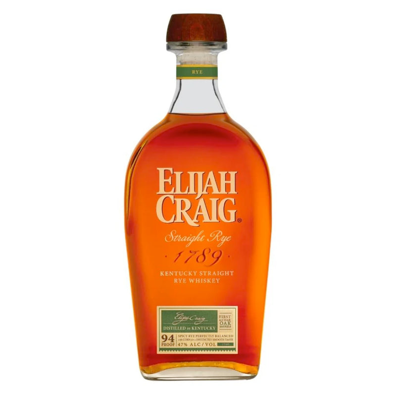Elijah Craig Straight Rye Whiskey 375mL