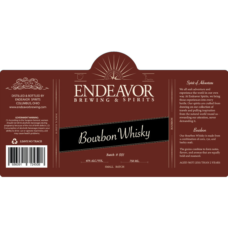 Endeavor Brewing & Spirits Bourbon