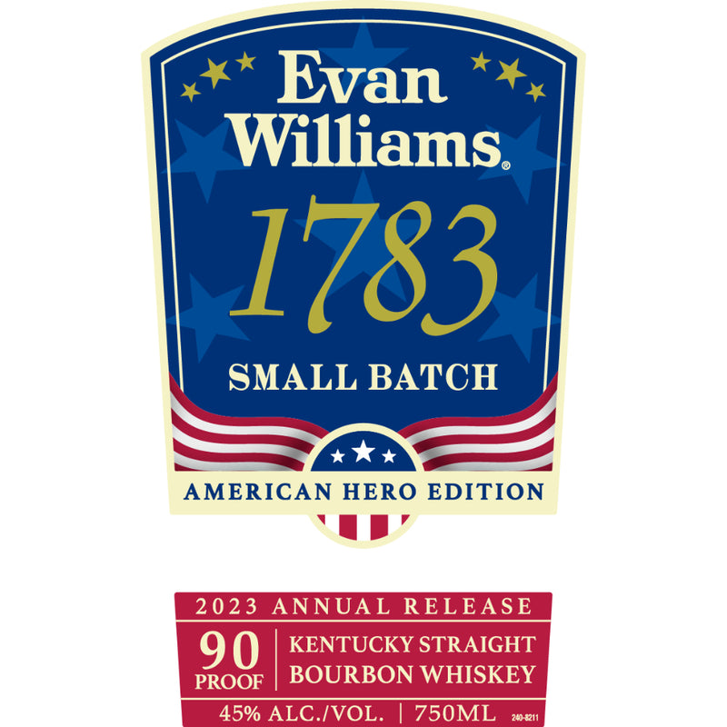 Evan Williams 1783 American Hero Edition 2023 Release
