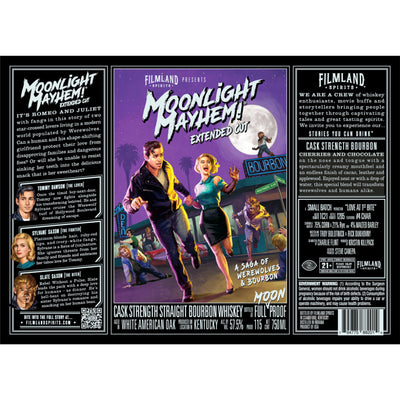 Filmland Spirits Moonlight Mayhem! Extended Cut Cask Strength Bourbon