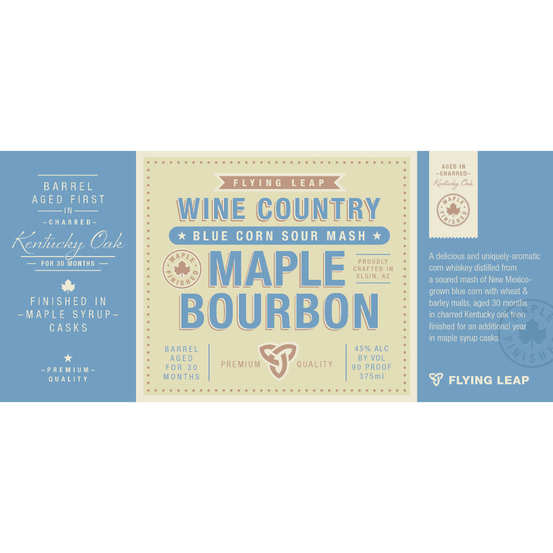 Flying Leap Wine Country Maple Bourbon