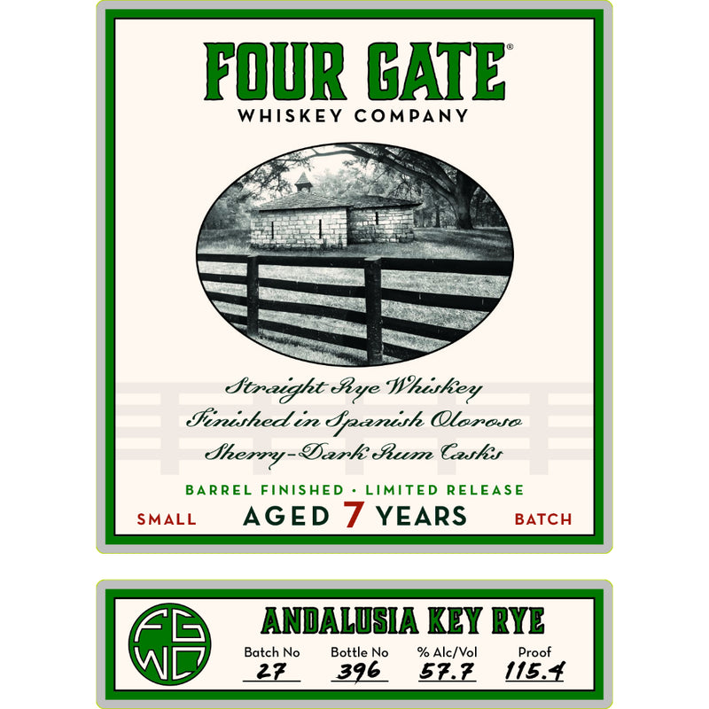 Four Gate Andalusia Key Rye