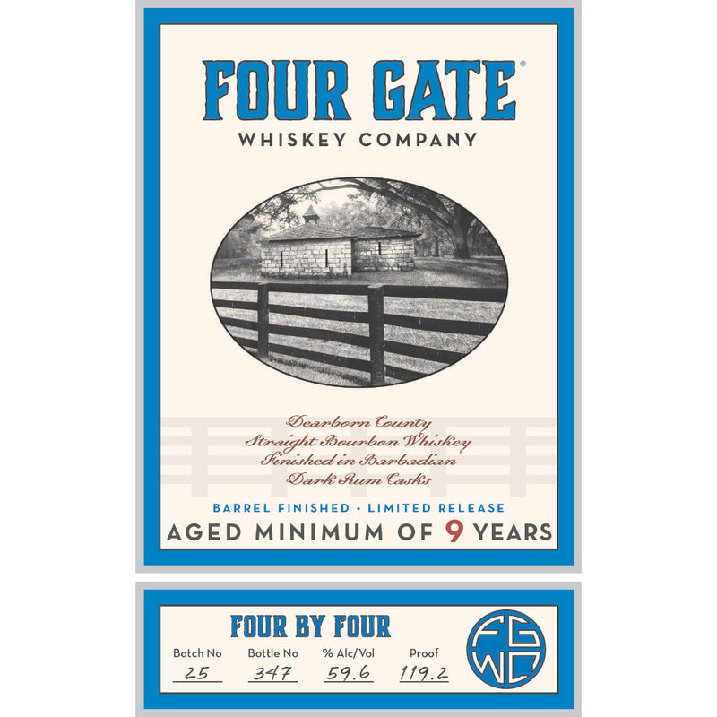 Four Gate Four By Four Bourbon