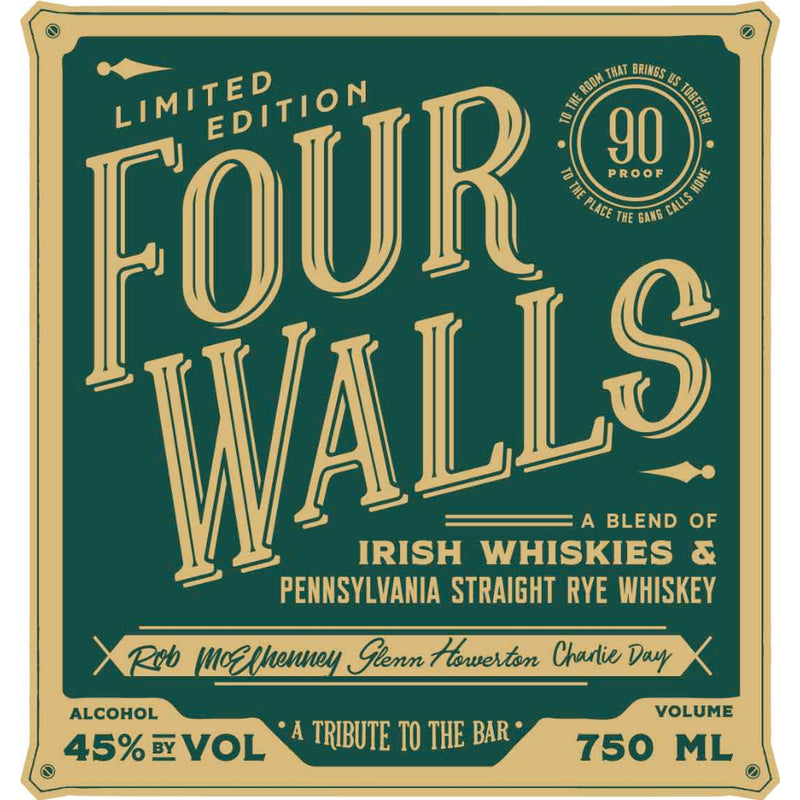 Four Walls A Tribute To The Bar Limited Edition