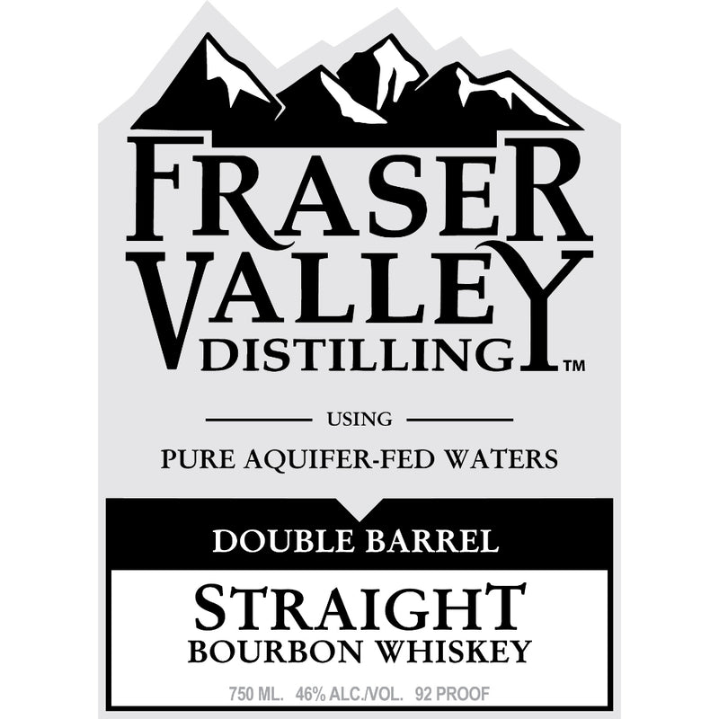 Fraser Valley Distilling Double Barrel Straight Bourbon