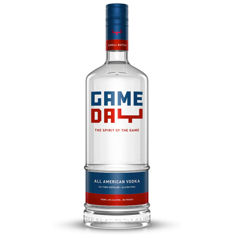 GameDay Vodka Blue & Red