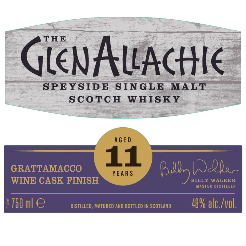 GlenAllachie 11 Year Old Grattamacco Wine Cask Finish