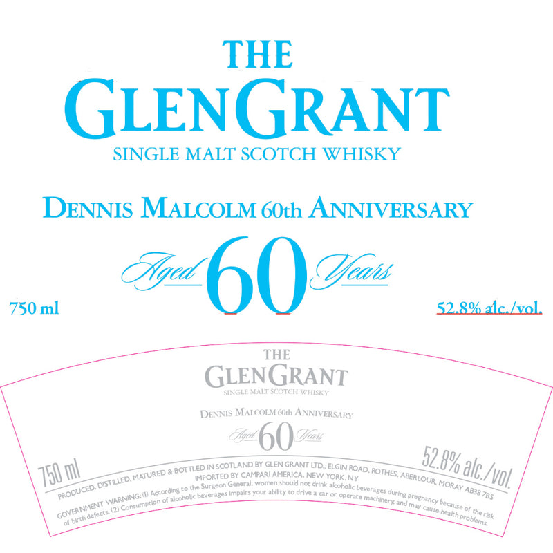 Glen Grant Dennis Malcolm 60th Anniversary