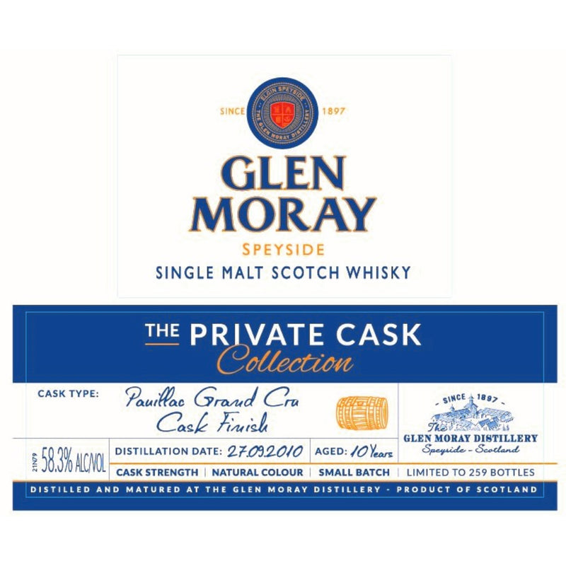 Glen Moray The Private Cask Collection