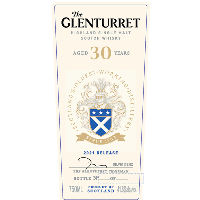 The Glenturret 30 Year Old 2021 Release