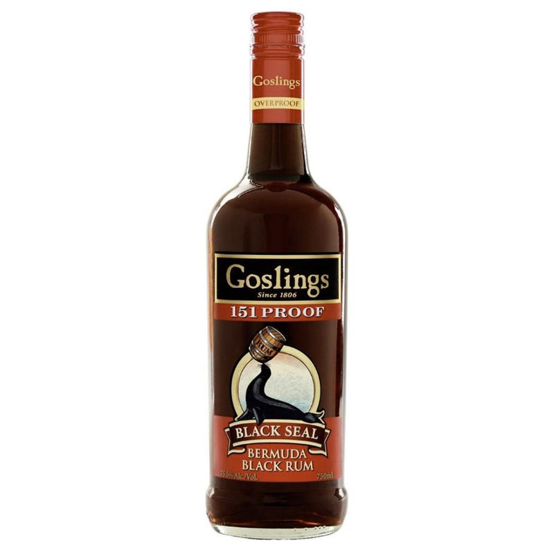 Goslings Black Seal Rum (151 Proof) Rum Goslings Rum