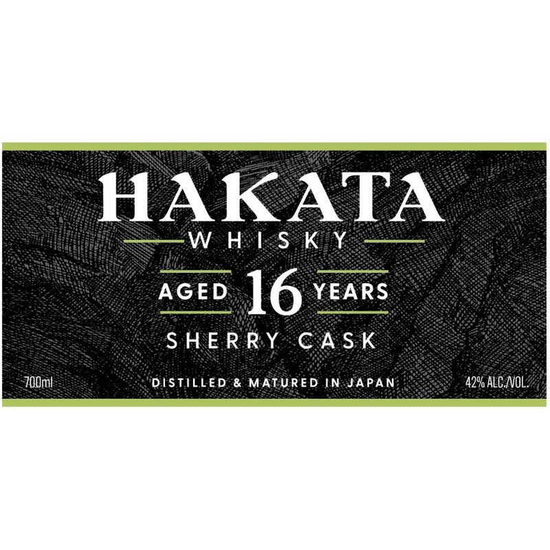 Hakata Whisky 16 Year Old Sherry Cask