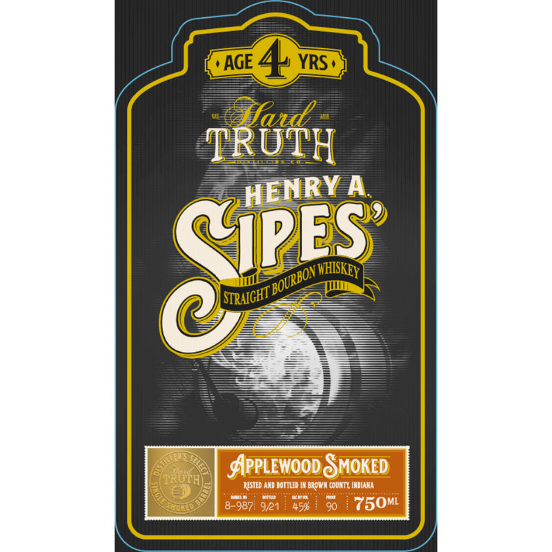 Hard Truth Henry A. Sipes Applewood Smoked Straight Bourbon