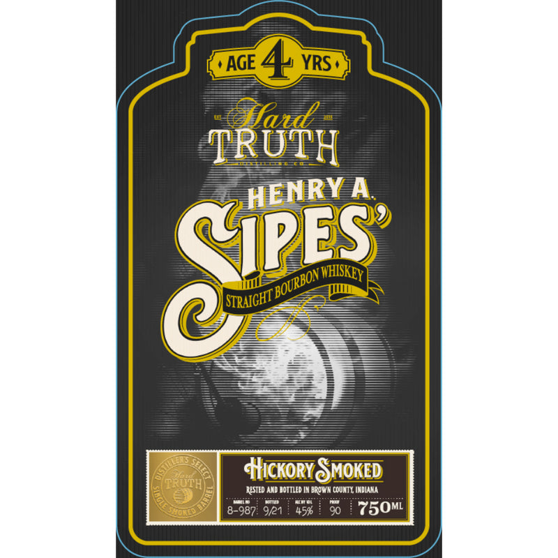 Hard Truth Henry A. Sipes Hickory Smoked Straight Bourbon