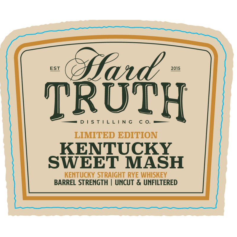 Hard Truth Limited Edition Kentucky Sweet Mash Straight Rye