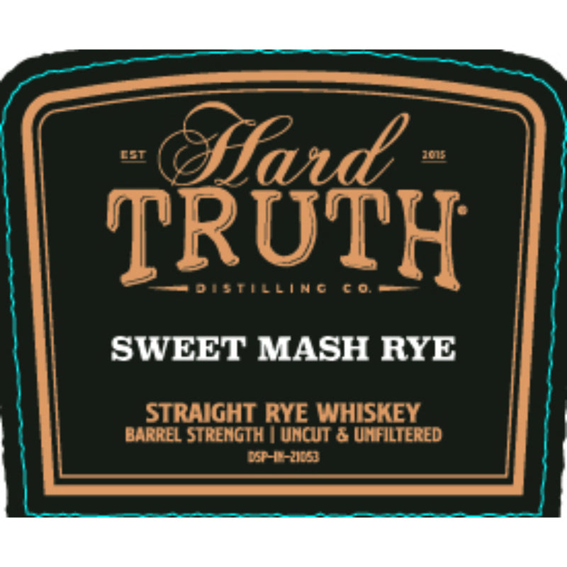 Hard Truth Sweet Mash Straight Rye Whiskey