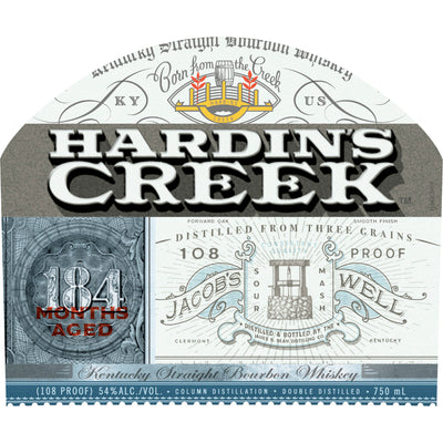Hardin's Creek Jacob's Well Straight Bourbon