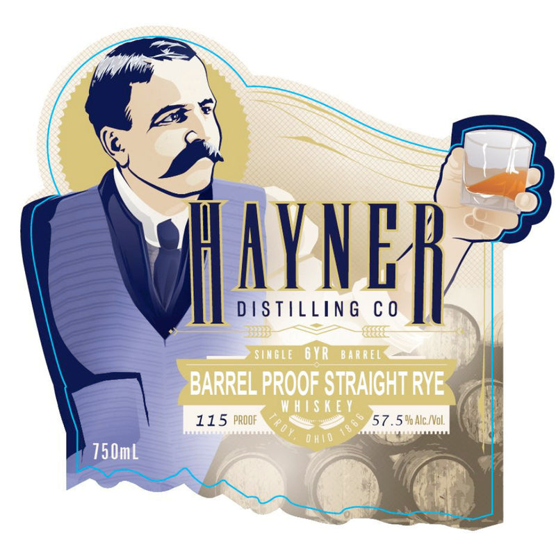 Hayner Distilling Barrel Proof Straight Rye
