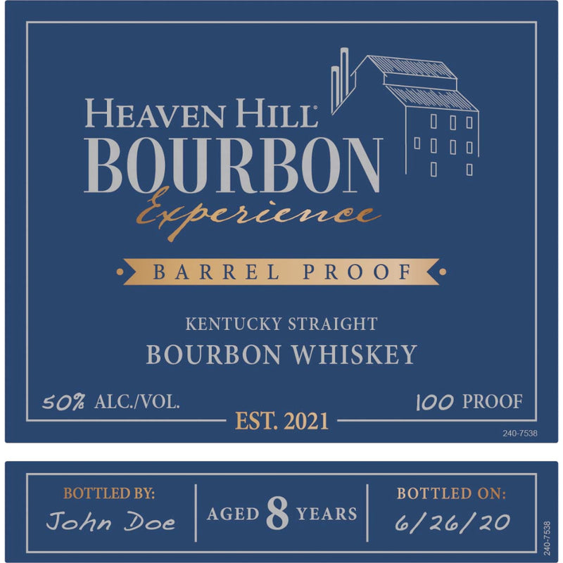 Heaven Hill Bourbon Experience Barrel Proof 8 Year Old