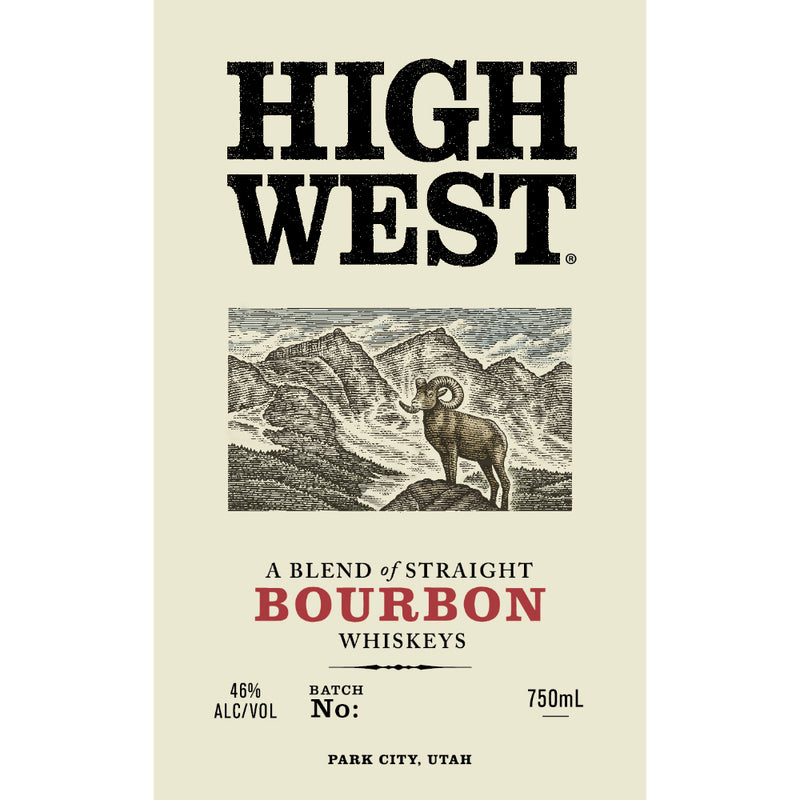 High West A Blend of Straight Bourbon Whiskeys