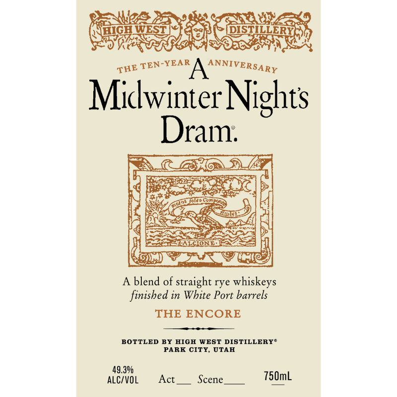 High West A Midwinter Night’s Dram The Encore Act 10