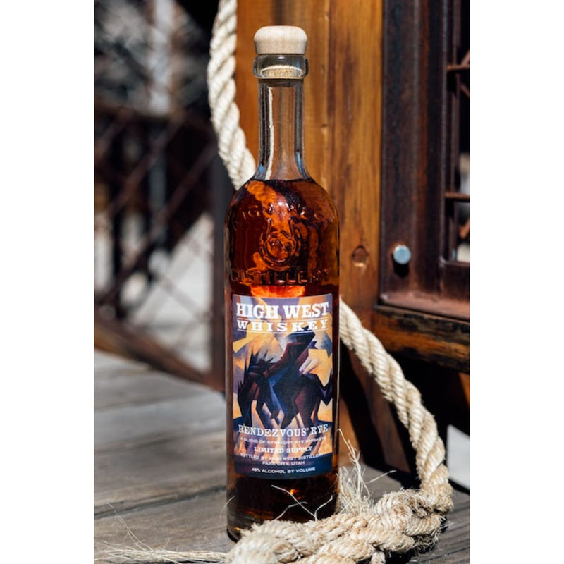 High West Rendezvous Rye Limited Release By Artist Ed Mell