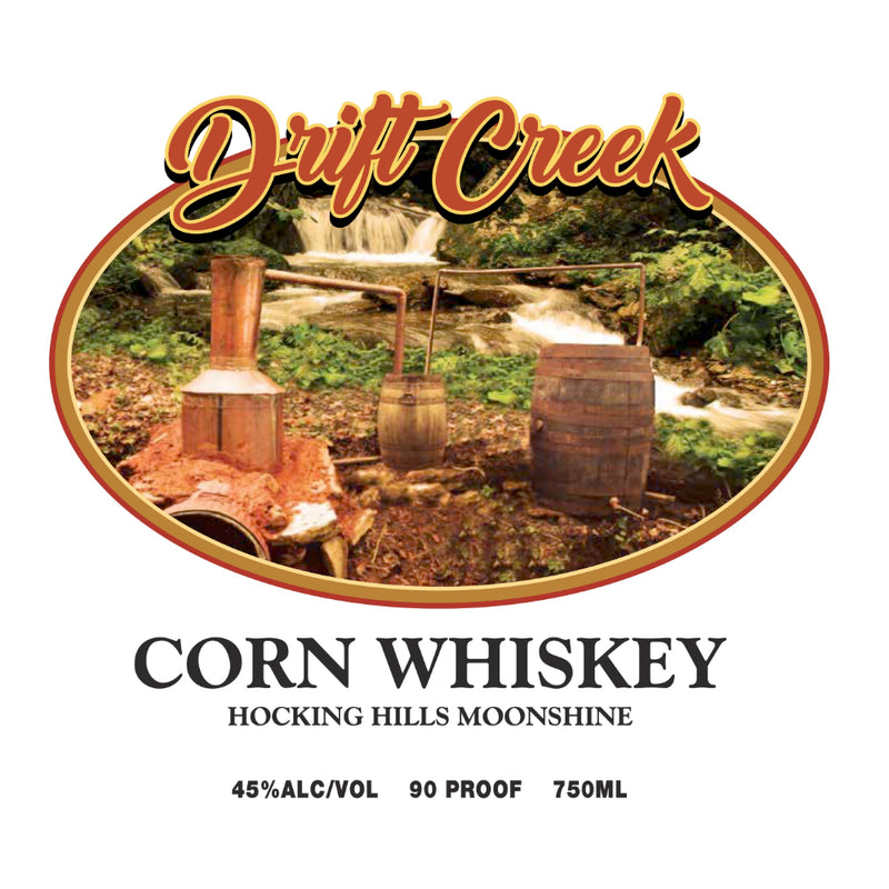 Hocking Hills Drift Creek Corn Whiskey