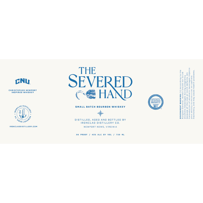Ironclad The Severed Hand Small Batch Bourbon