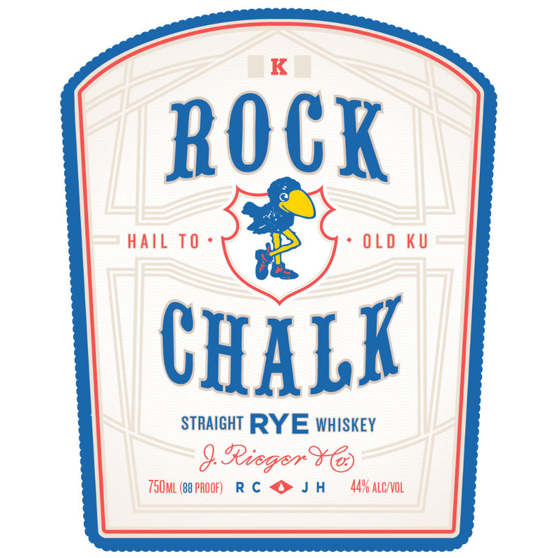 J. Rieger Rock Chalk Straight Rye