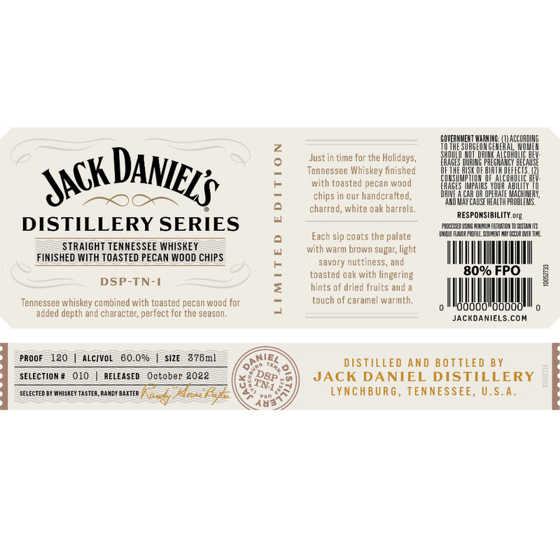 Jack Daniel’s Distillery Series No. 10