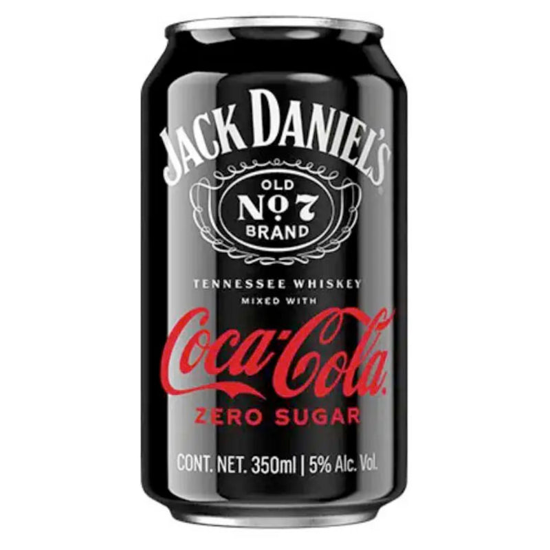 Jack Daniels Coca Cola Zero Sugar Canned Cocktail