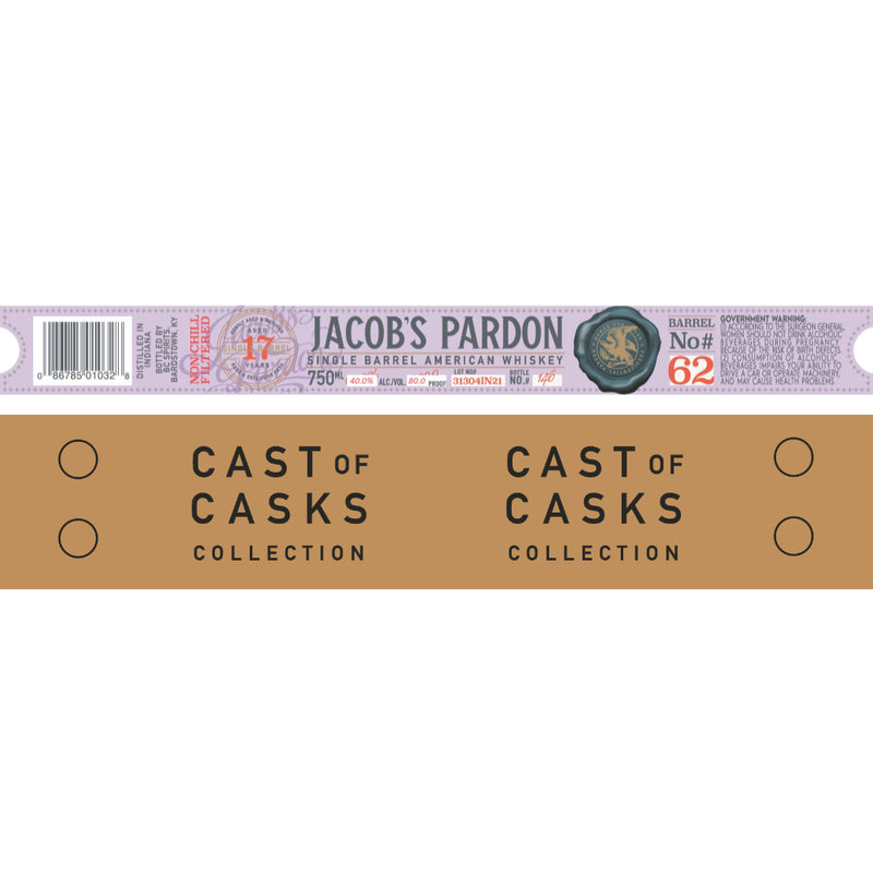 Jacob‘s Pardon Cast of Casks 17 Year Old Barrel No 
