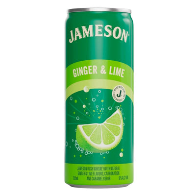 Jameson Ginger & Lime Canned Cocktail 4pk