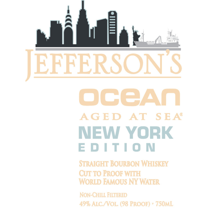 Jefferson’s Ocean Aged at Sea New York Edition Bourbon