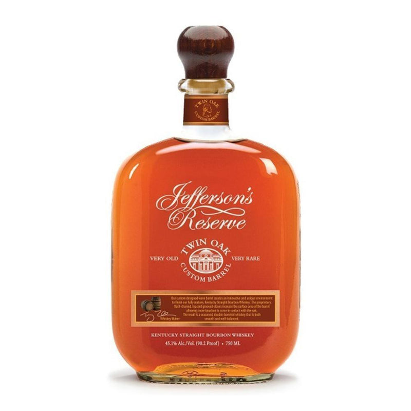 Jefferson’s Twin Oak Custom Barrel Bourbon Bourbon Jefferson&