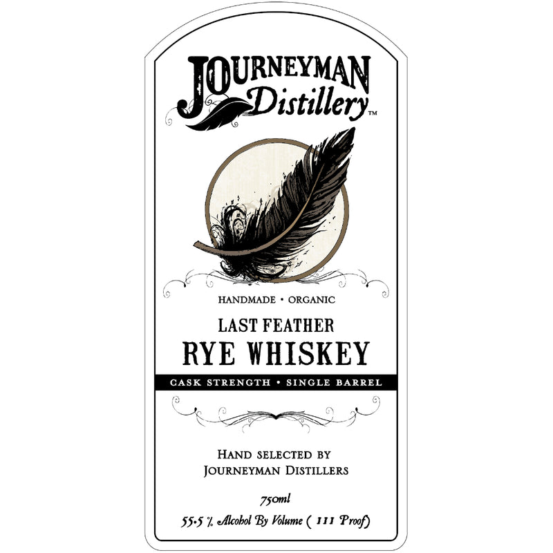 Journeyman Distillery Last Feather Rye Cask Strength