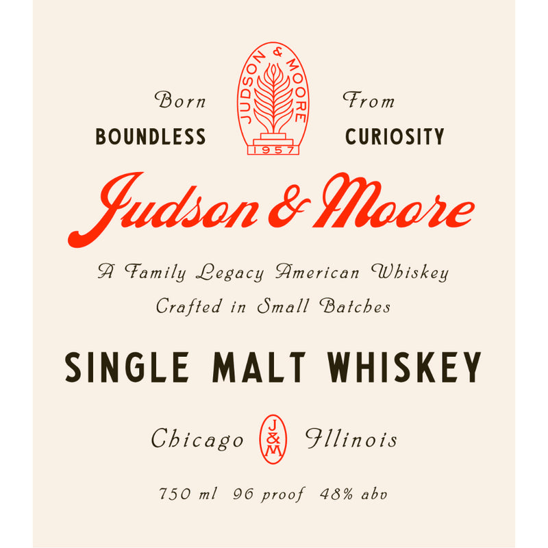 Judson & Moore Single Malt Whiskey
