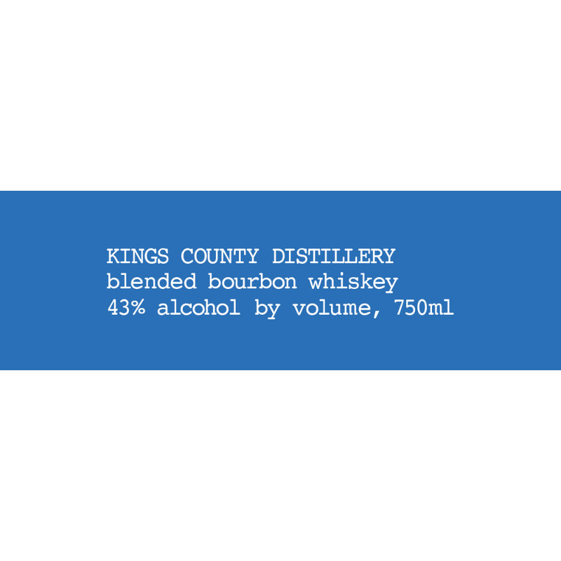Kings County Blended Bourbon