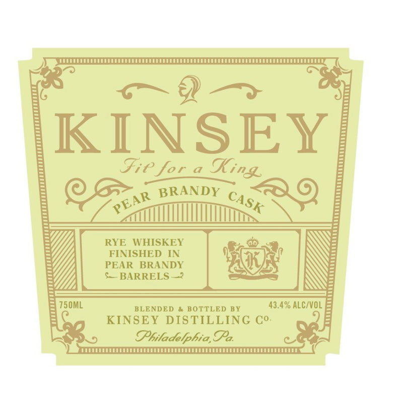 Kinsey Rye Whiskey Finished in Pear Brandy Casks