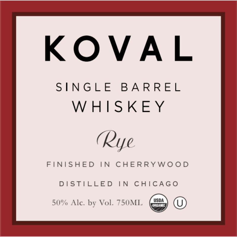 Koval Cherrywood Finish Rye