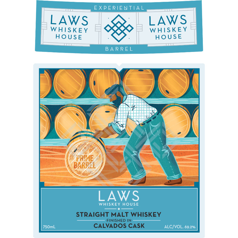 Laws The Prime Barrel Straight Malt Whiskey Finished in Calvados Cask