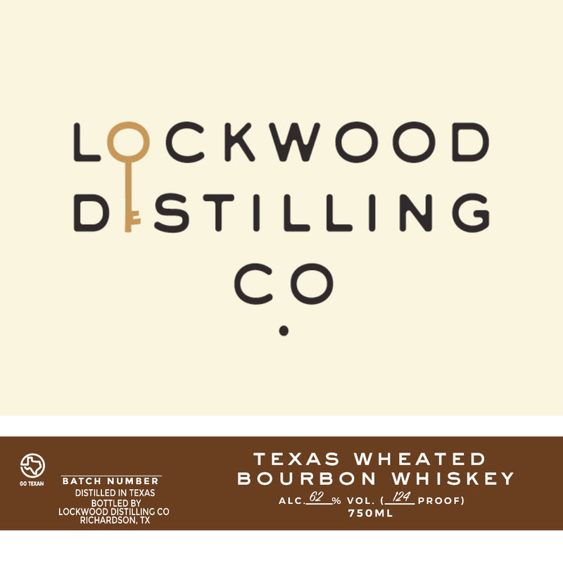 Lockwood Distilling Texas Wheated Bourbon Whiskey