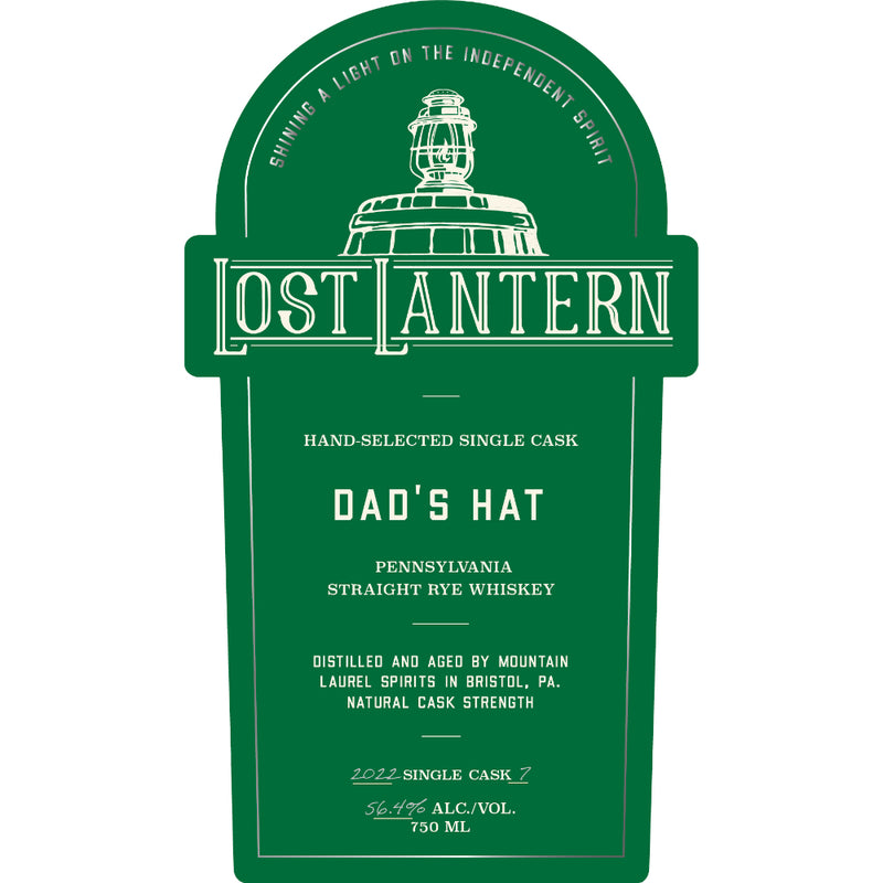 Lost Lantern Dad’s Hat Pennsylvania Straight Rye