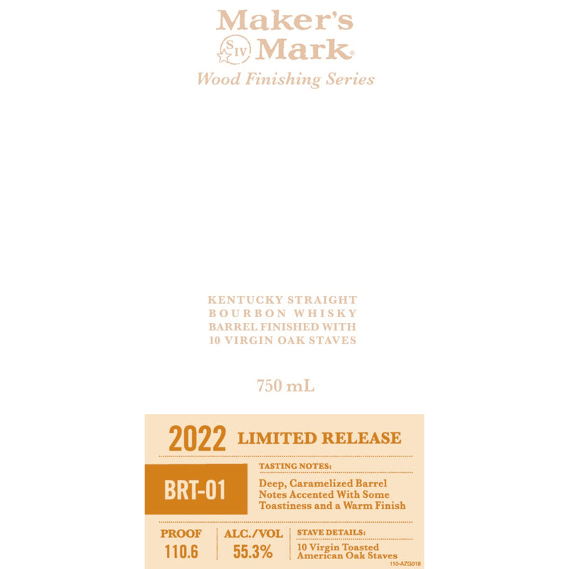 Maker’s Mark BRT-01 Wood Finishing Series 2022