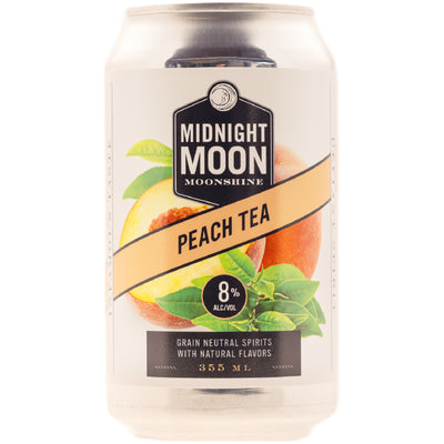 Midnight Moon Peach Tea Moonshine Cocktail 4pk