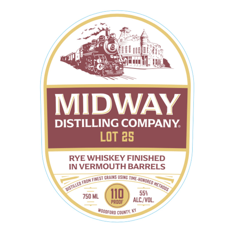 Midway Lot 25 Rye Finished in Vermouth Barrels