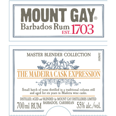 Mount Gay The Madeira Cask Expression: Master Blender Collection #5