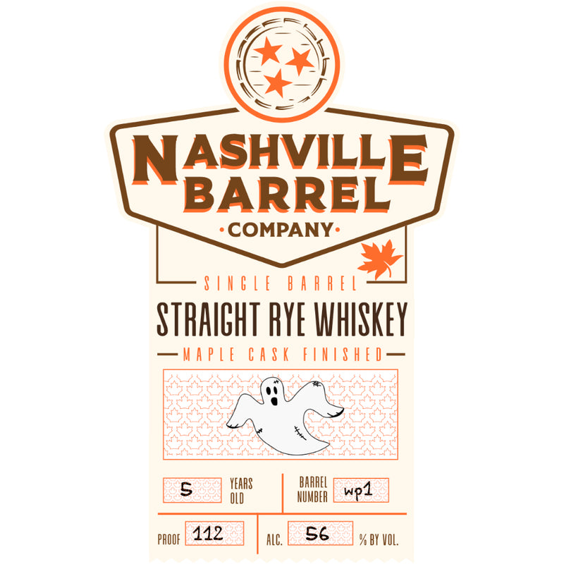 Nashville Barrel Company Single Barrel Rye Finished In Maple Casks
